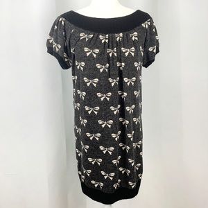 Hazel Sweater Dress Bows size L